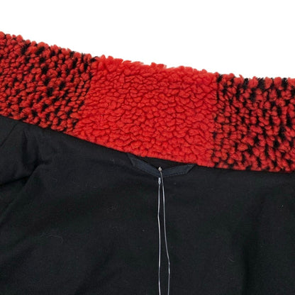 Louis Vuitton Jacket Njf Red Black Long Sleeve Damier Pattern Fleece Winter M — view 8