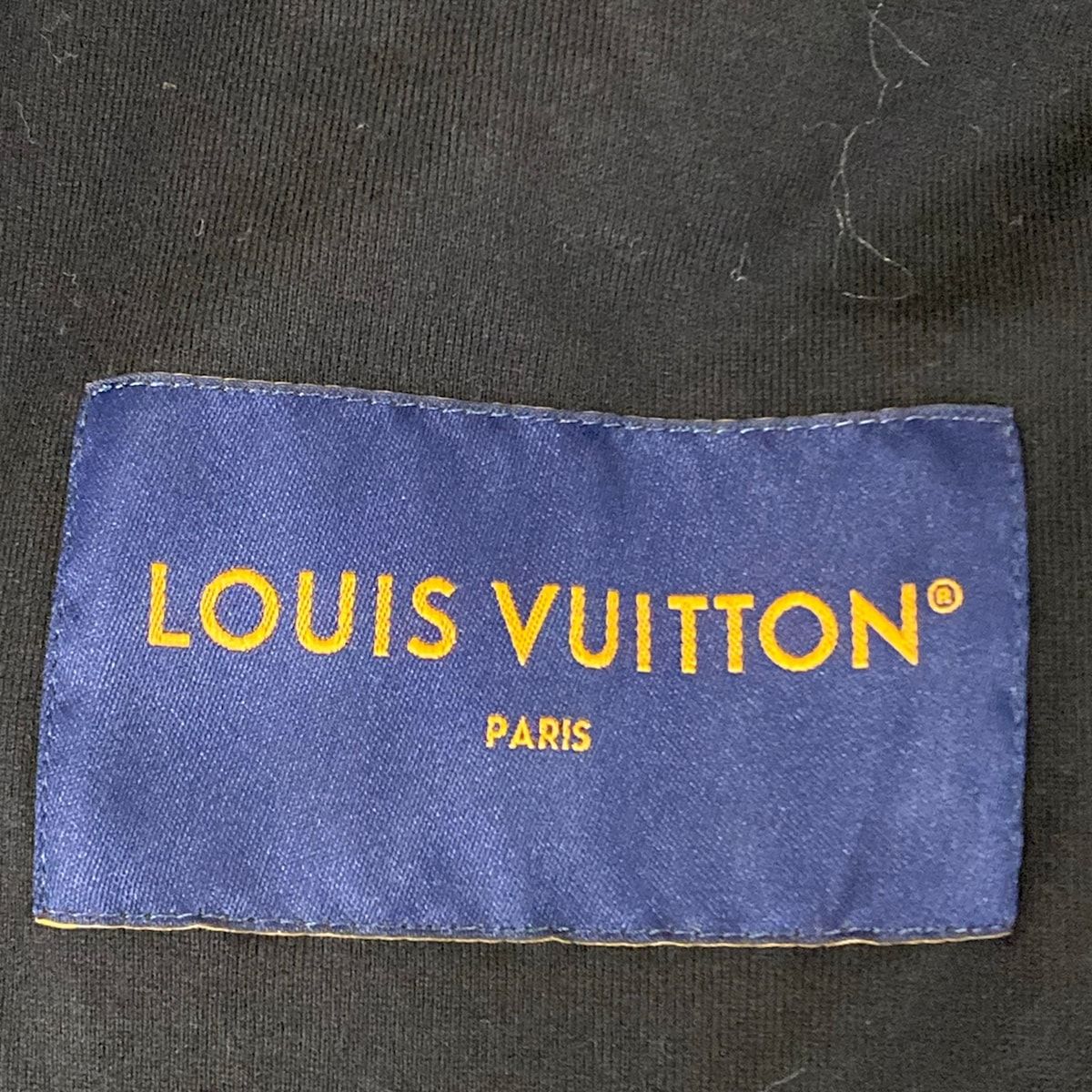 Louis Vuitton Jacket Njf Red Black Long Sleeve Damier Pattern Fleece Winter M — view 3