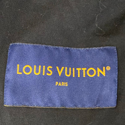 Louis Vuitton Jacket Njf Red Black Long Sleeve Damier Pattern Fleece Winter M — view 3