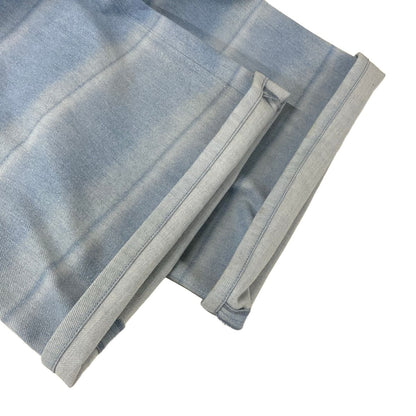 Chanel Jeans M Light Blue Full Length Border Lame Cotton 38 — view 7