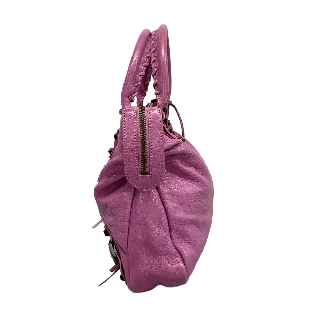 Balenciaga Handbag the Town Purple Leather — view 4