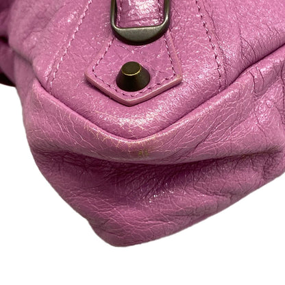 Balenciaga Handbag the Town Purple Leather — view 6