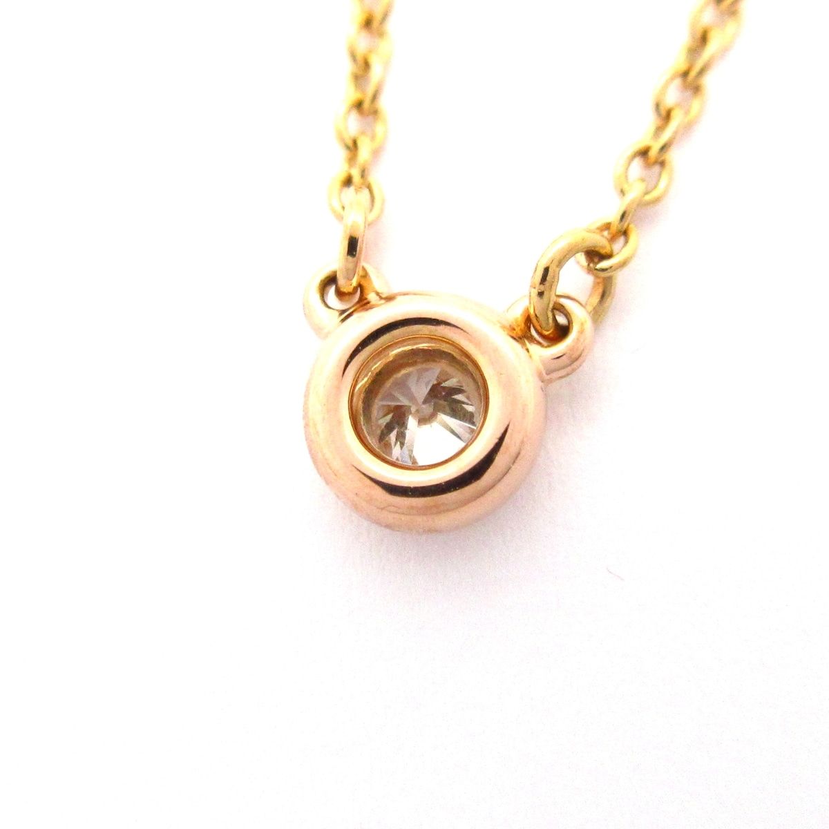Tiffany & Co Necklace by the Yard 18k Pink Gold Diamond — view 3