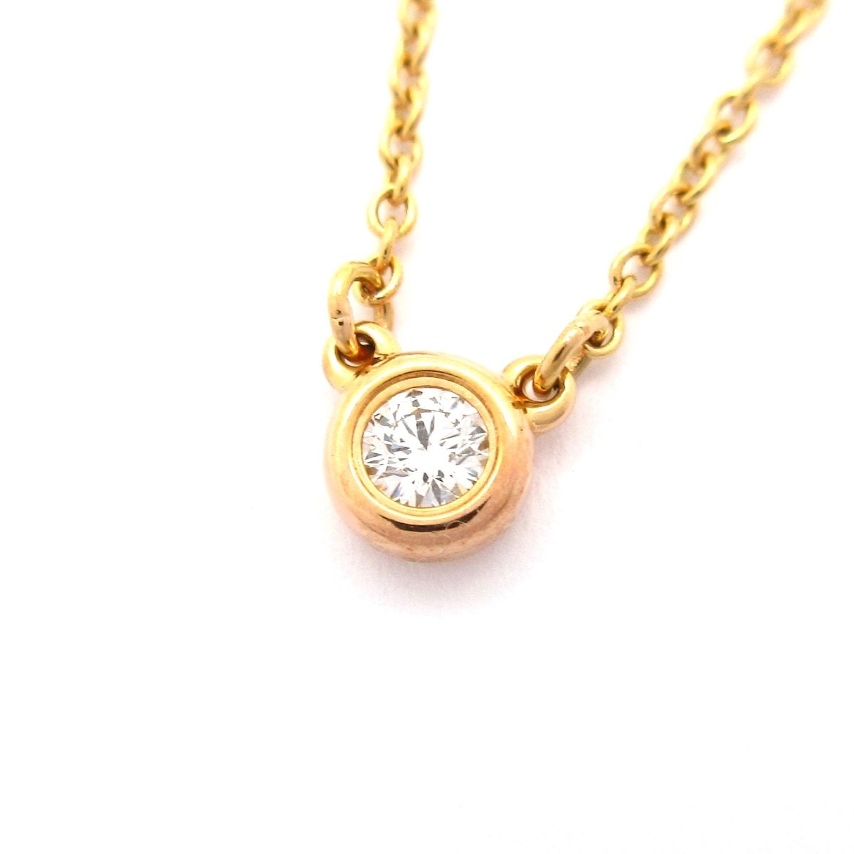 Tiffany & Co Necklace by the Yard 18k Pink Gold Diamond