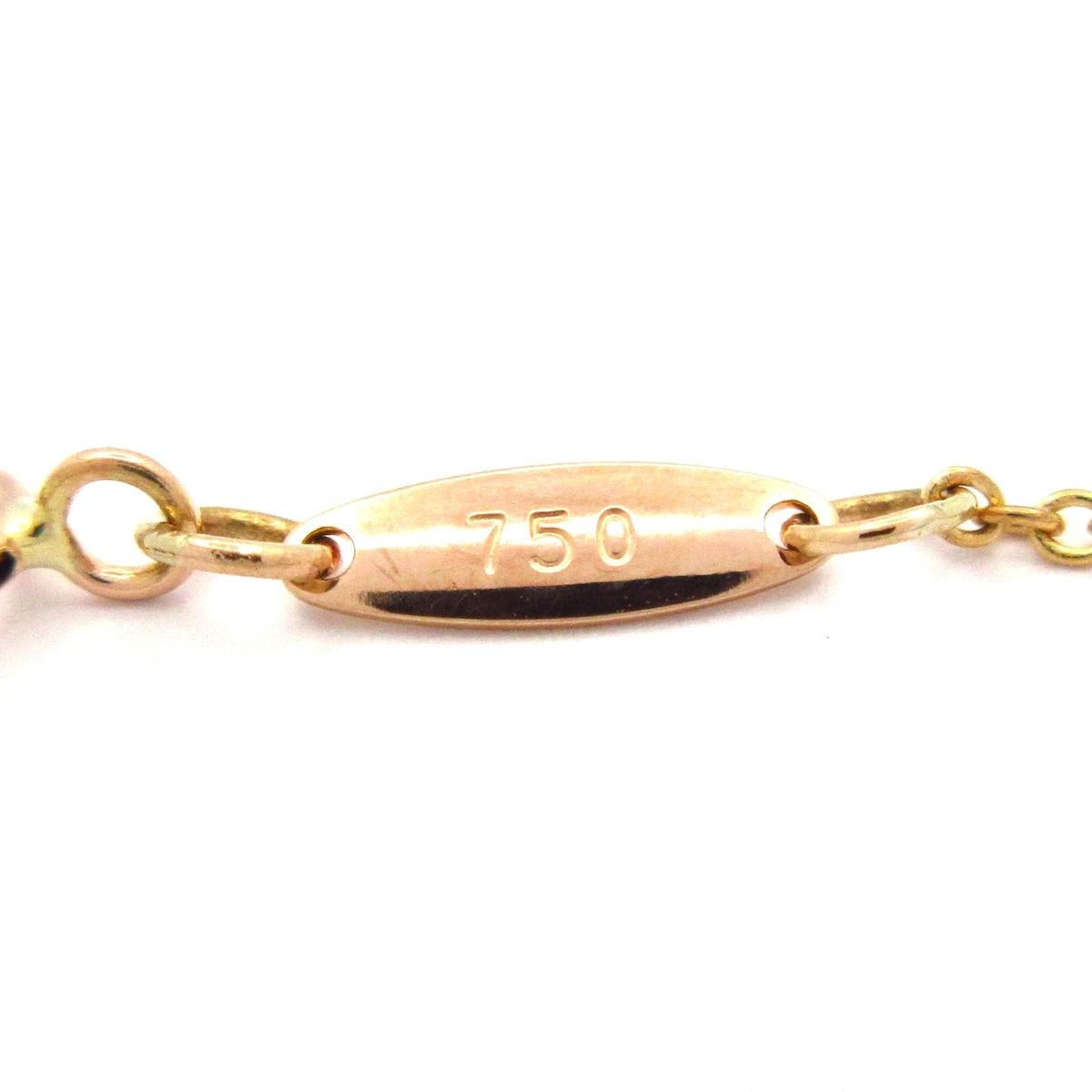 Tiffany & Co Necklace by the Yard 18k Pink Gold Diamond — view 6