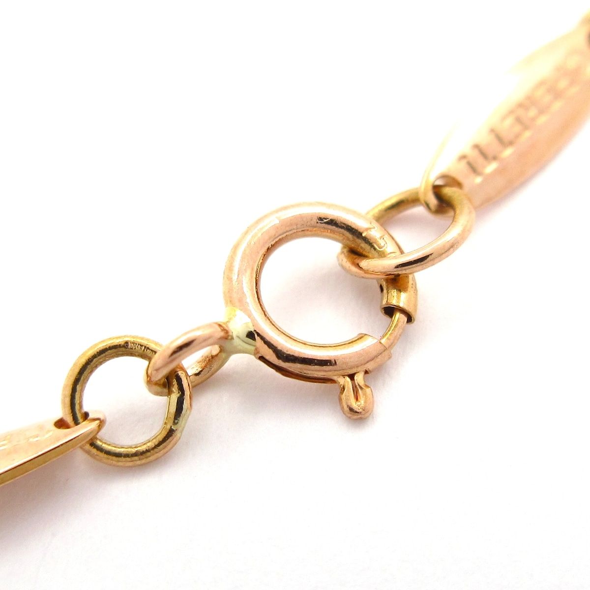 Tiffany & Co Necklace by the Yard 18k Pink Gold Diamond — view 4