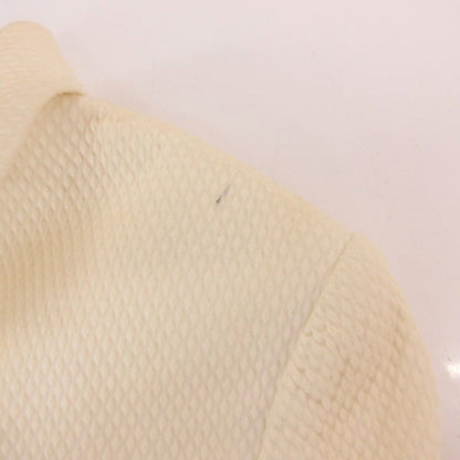 Dolce & Gabbana Set Suit Jacket Pencil Skirt Ivory Metal Logo Button Notched 40 — view 7