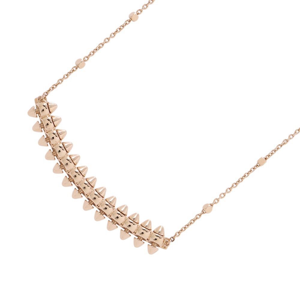 Cartier Necklace Clash de Cartier Small Model SM 18k Pink Gold Pendant — view 3