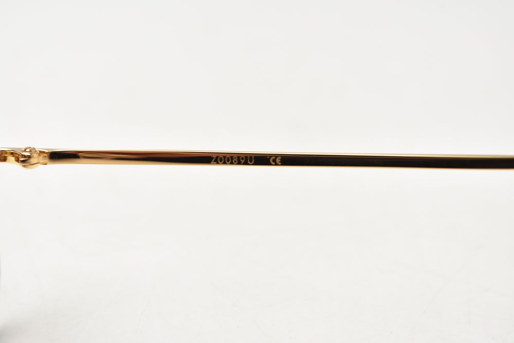 Louis Vuitton Sunglasses Eyewear Desmayo Rectangle Pink Gold Acetate Metal — view 6