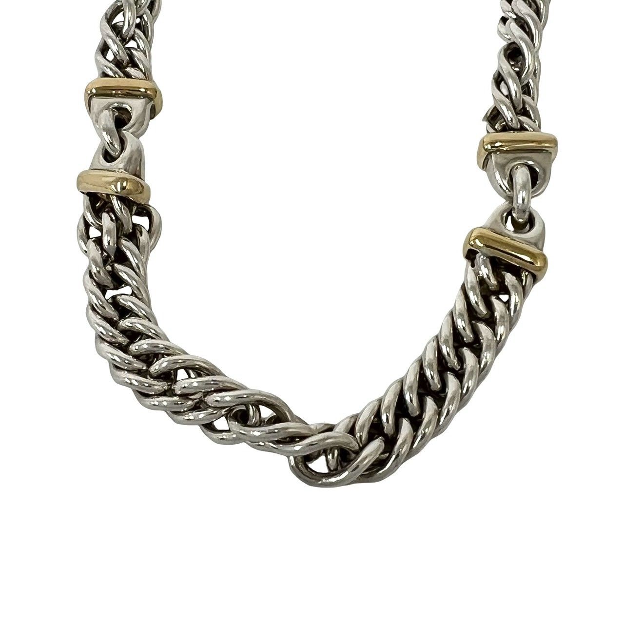 Tiffany & Co Vintage Rope Chain Necklace Silver — view 4