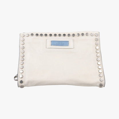 Prada Etiquette White Leather — view 8