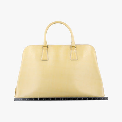 Prada Promenade Yellow Saffiano Leather 7 — view 2