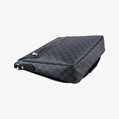 Louis Vuitton Daniel GM Noir Damier Graphite — view 7