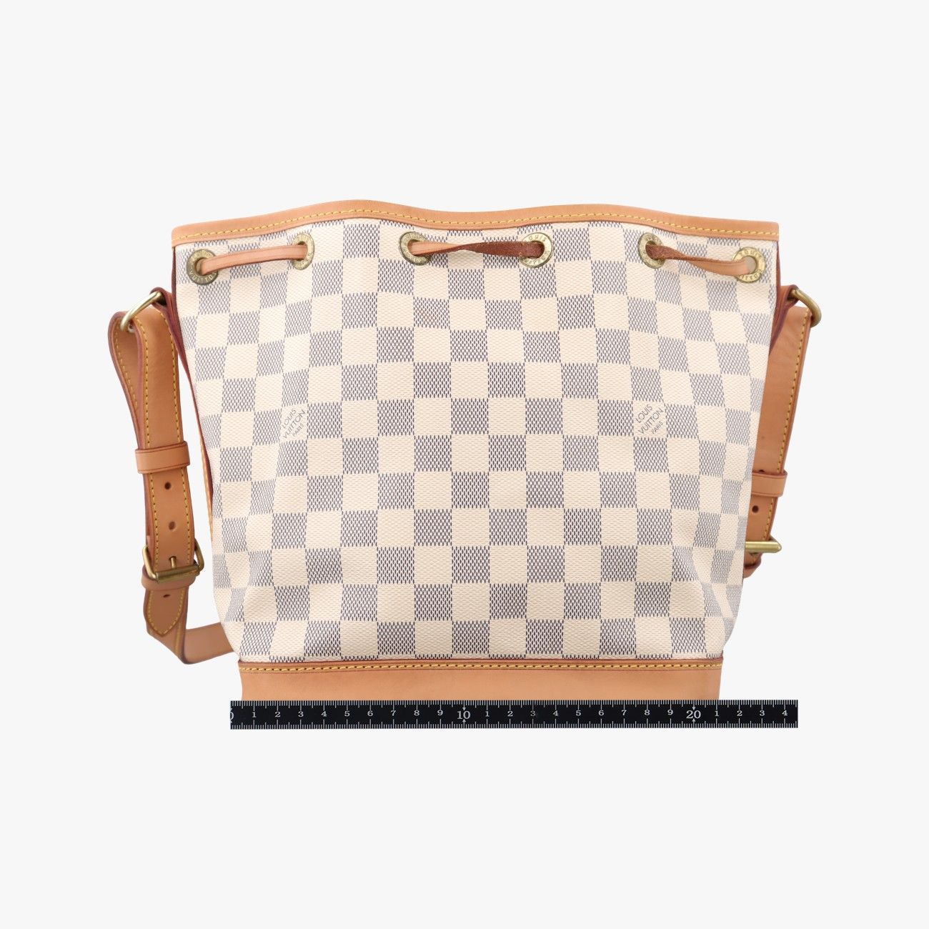 Louis Vuitton Noe BB Azur Damier Canvas Bucket Bag — view 2