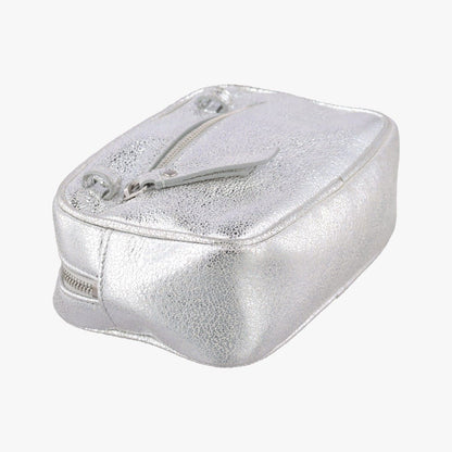 Saint Laurent Lou Camera Silver Leather — view 7