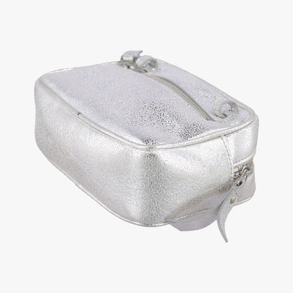 Saint Laurent Lou Camera Silver Leather — view 6