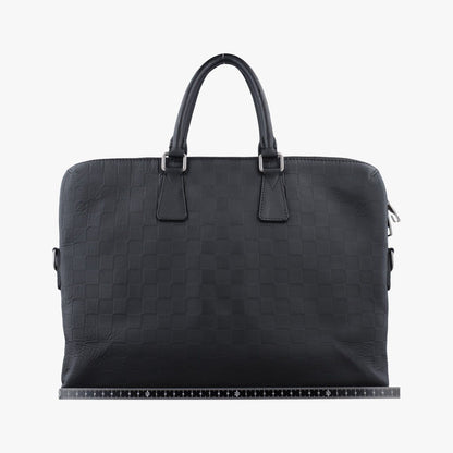 Louis Vuitton Porte Documents Jour Noir Damier Graphite — view 2