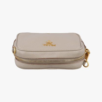 Prada Vitello Phoenix Camera Bag Beige Leather 42 — view 8