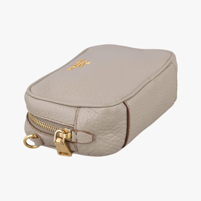 Prada Vitello Phoenix Camera Bag Beige Leather 42 — view 5
