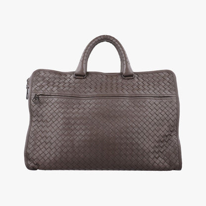 Bottega Veneta Intrecciato Brown Lambskin
