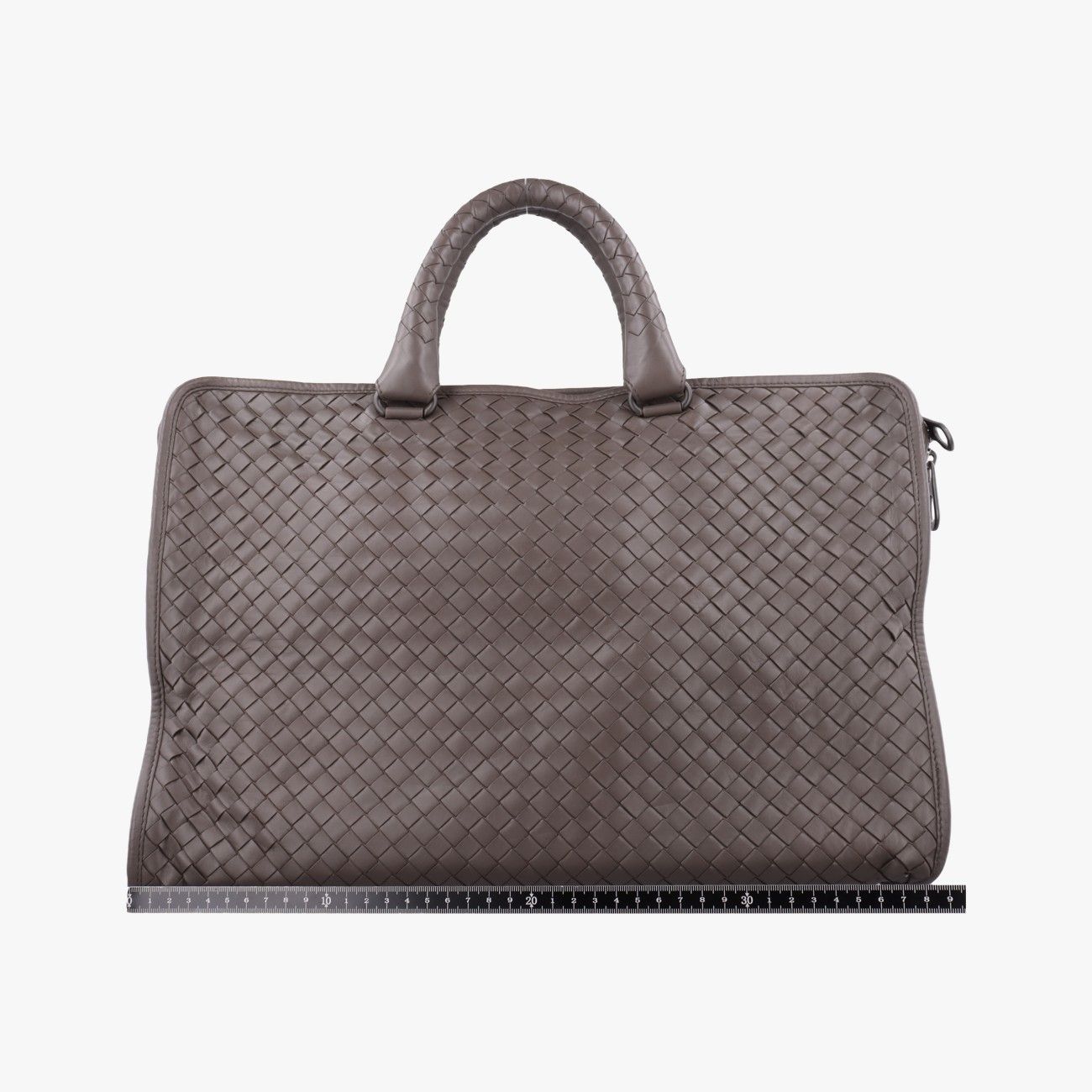 Bottega Veneta Intrecciato Brown Lambskin — view 2