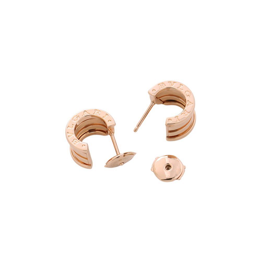 Bvlgari Earrings 18k Pink Gold — view 3