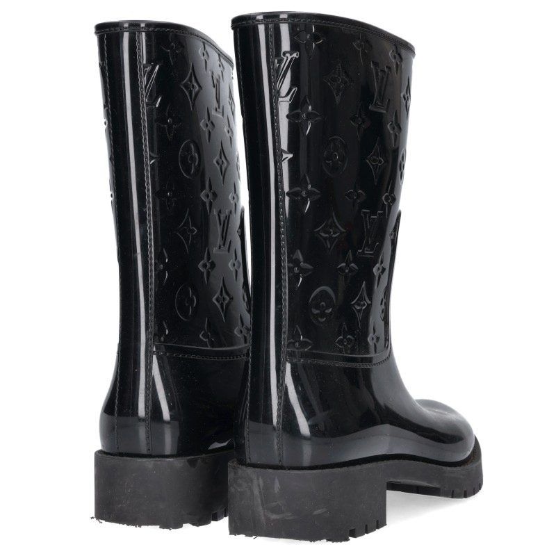 Louis Vuitton Monogram Rubber Rain Boots — view 2