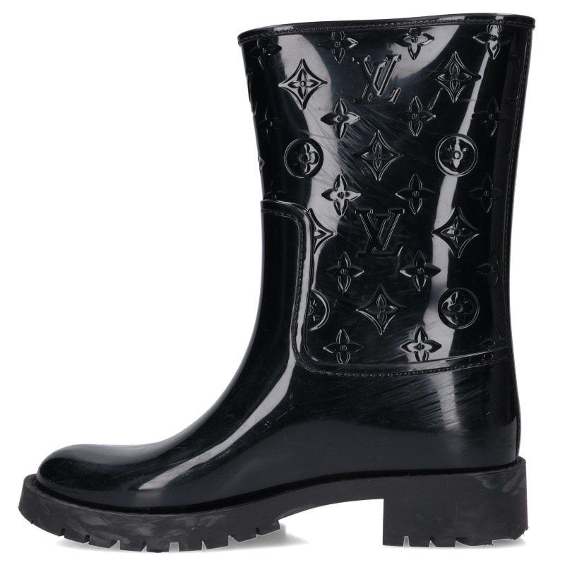 Louis Vuitton Monogram Rubber Rain Boots — view 5