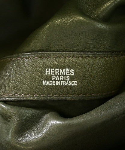 Hermes Shoulder Bag Khaki — view 4
