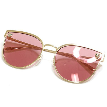 Cartier Panthere Sunglasses 004 Pink Gold Butterfly Shape Eyewear — view 2