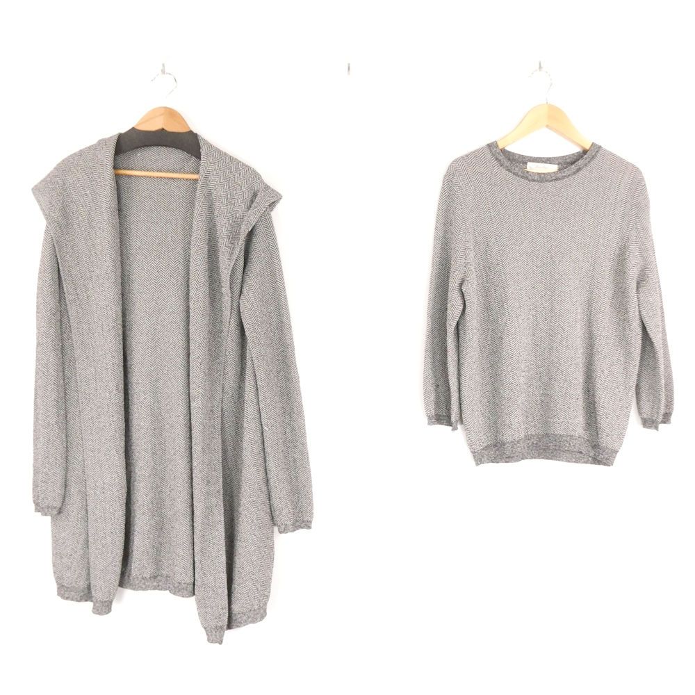 Max Mara Ensemble Viscose Polyamide Long Sleeve Knit M