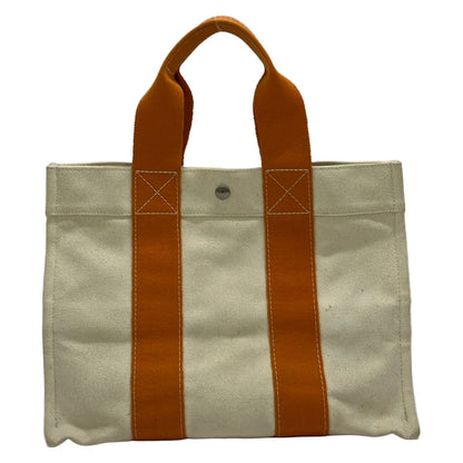 Hermes Tote Bag Bora Beach PM Ivory Orange — view 3