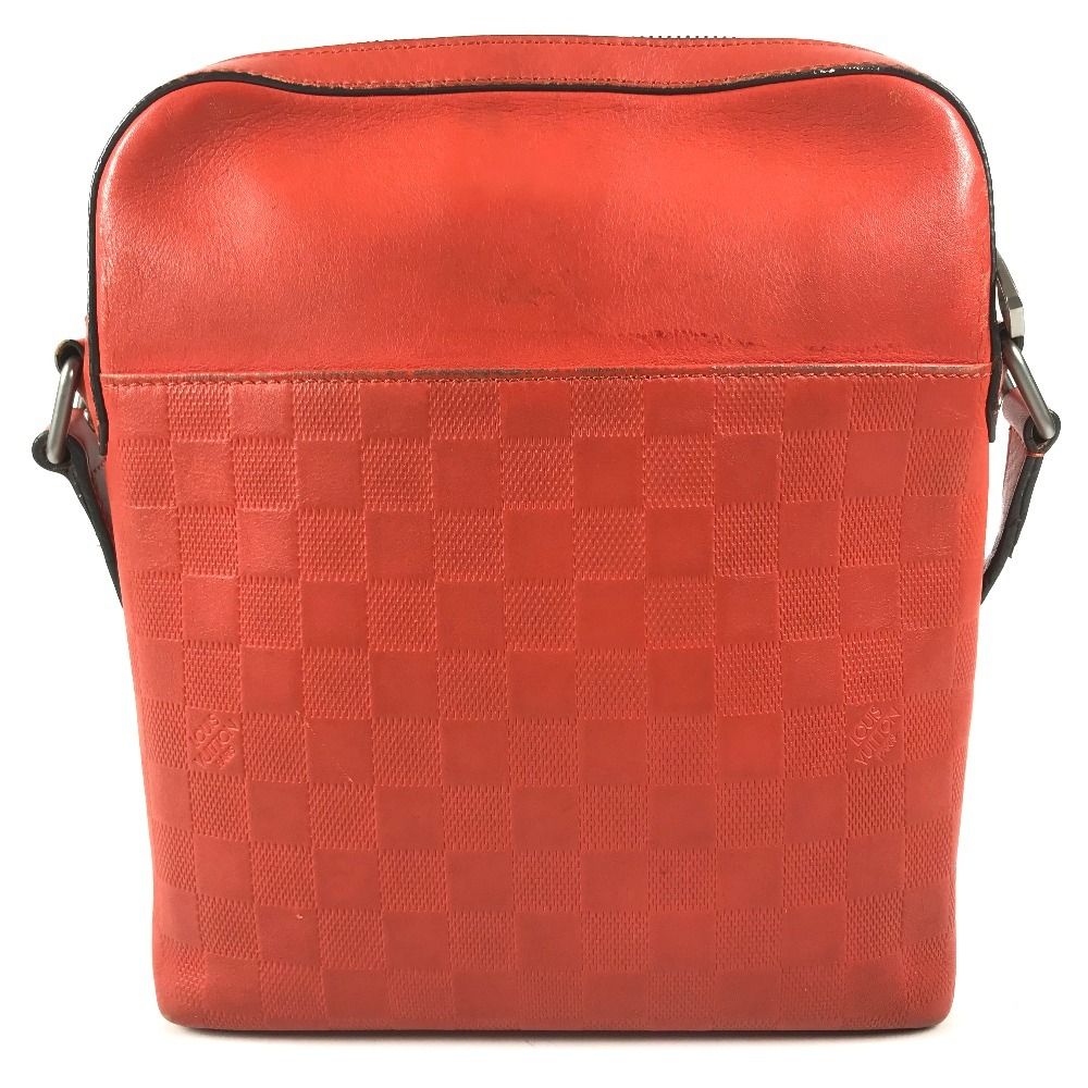 Louis Vuitton Shoulder Bag Pochette District Damier Infini Leather Magma — view 2