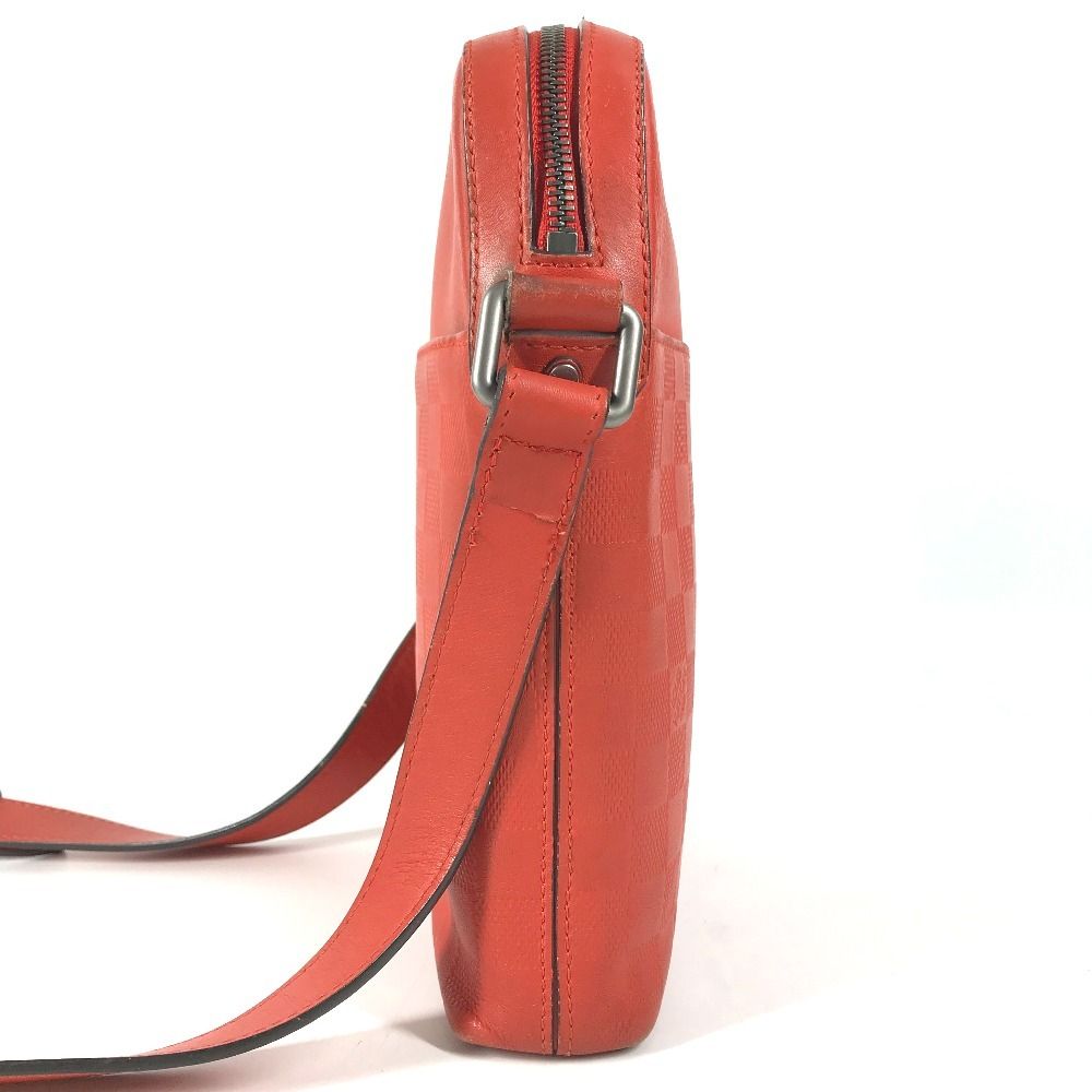 Louis Vuitton Shoulder Bag Pochette District Damier Infini Leather Magma — view 3