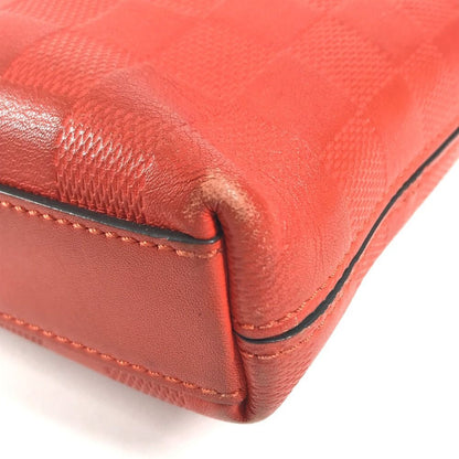 Louis Vuitton Shoulder Bag Pochette District Damier Infini Leather Magma — view 6