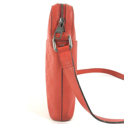 Louis Vuitton Shoulder Bag Pochette District Damier Infini Leather Magma — view 4