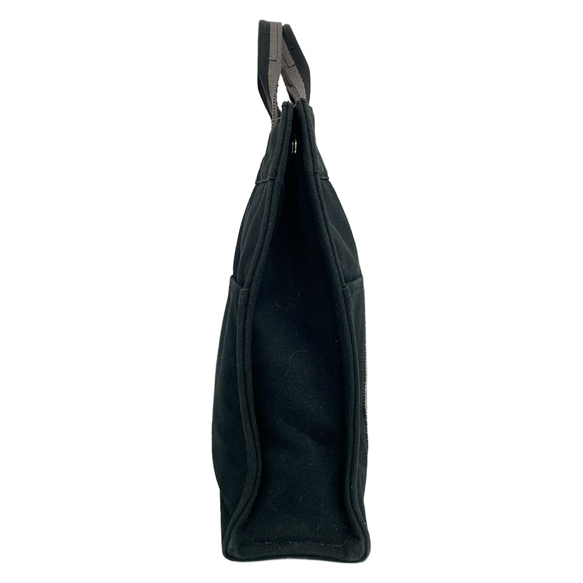 Hermes Tote Bag Fourre Tout MM Black Gray — view 2