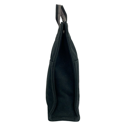Hermes Tote Bag Fourre Tout MM Black Gray — view 2