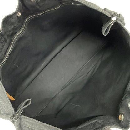 Hermes Tote Bag Fourre Tout MM Black Gray — view 7