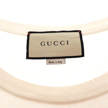 Gucci Guccify Yourself Snake Print Short Sleeve T-Shirt Cotton White S — view 4