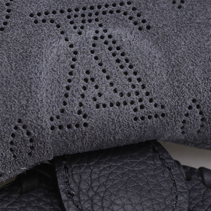 Louis Vuitton Blossom MM Monogram Mahina Noir Black Tote Bag — view 7