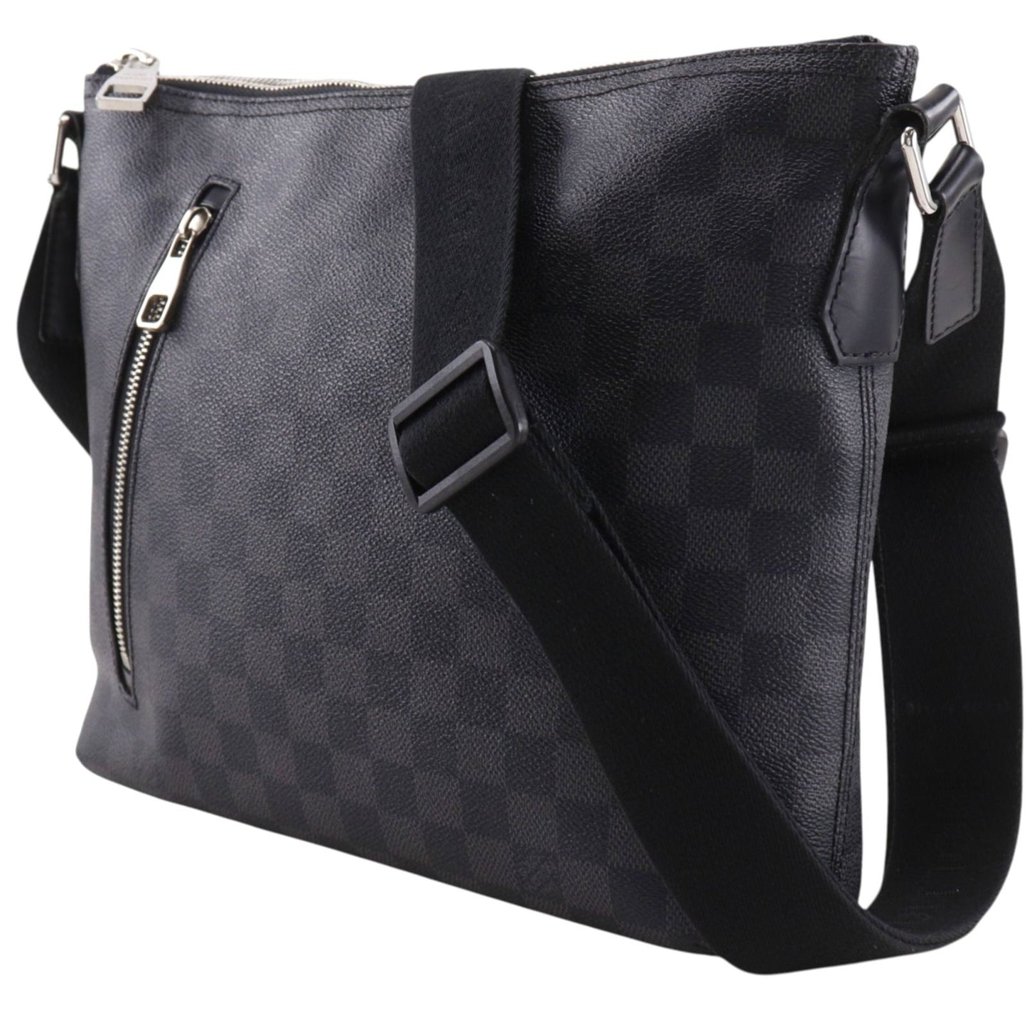 Louis Vuitton Nick PM Damier Graphite Canvas Black Shoulder Bag — view 2