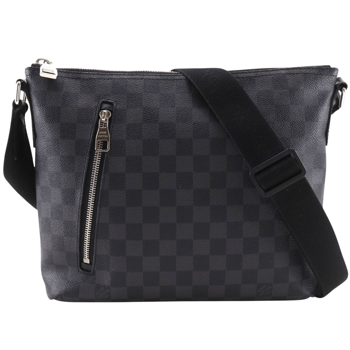 Louis Vuitton Nick PM Damier Graphite Canvas Black Shoulder Bag