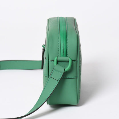 Gucci Shoulder Bag GG Rubber Effect Mini Green — view 4