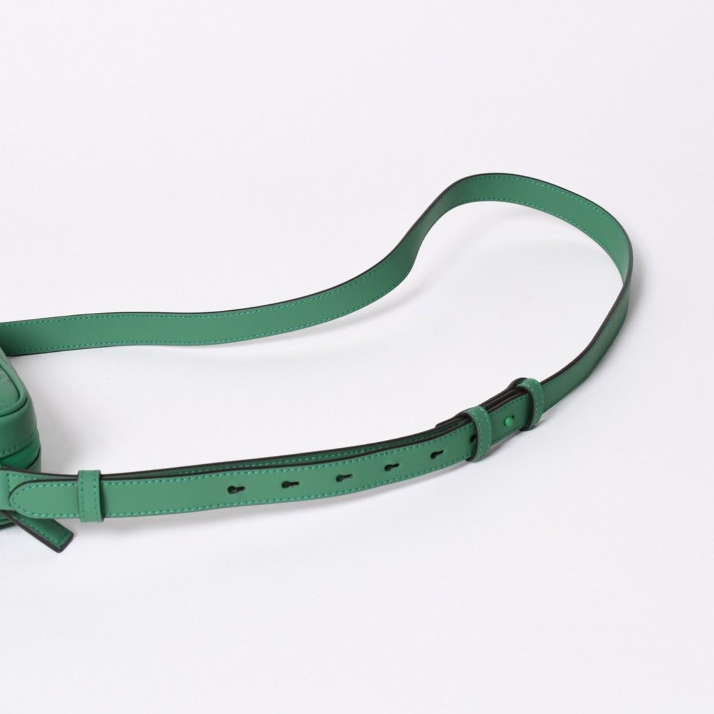 Gucci Shoulder Bag GG Rubber Effect Mini Green — view 7