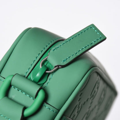 Gucci Shoulder Bag GG Rubber Effect Mini Green — view 6