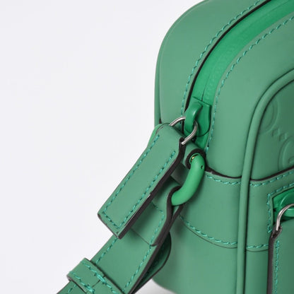 Gucci Shoulder Bag GG Rubber Effect Mini Green — view 5
