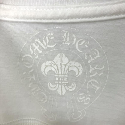 Chrome Hearts Pocket T-Shirt Cross Patch CH Plus Scroll Label White S — view 5