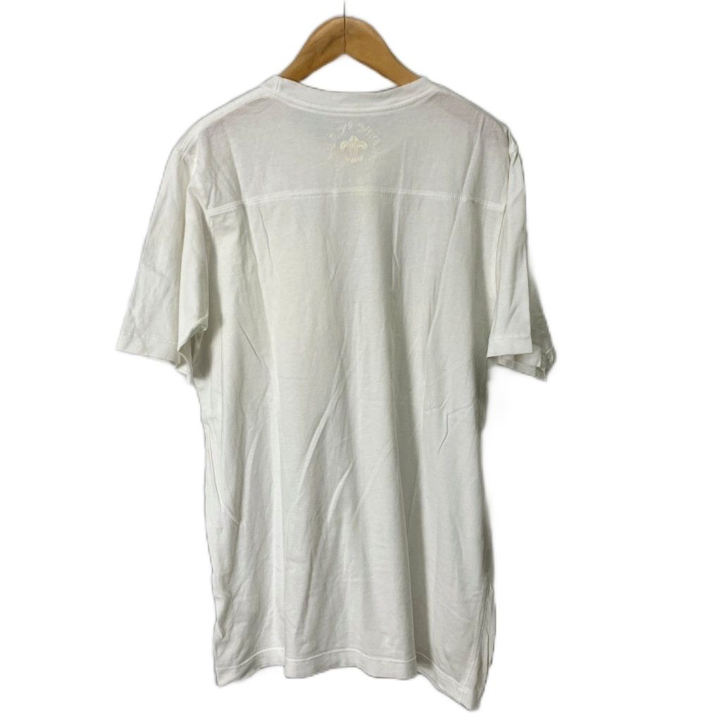 Chrome Hearts Pocket T-Shirt Cross Patch CH Plus Scroll Label White S — view 2