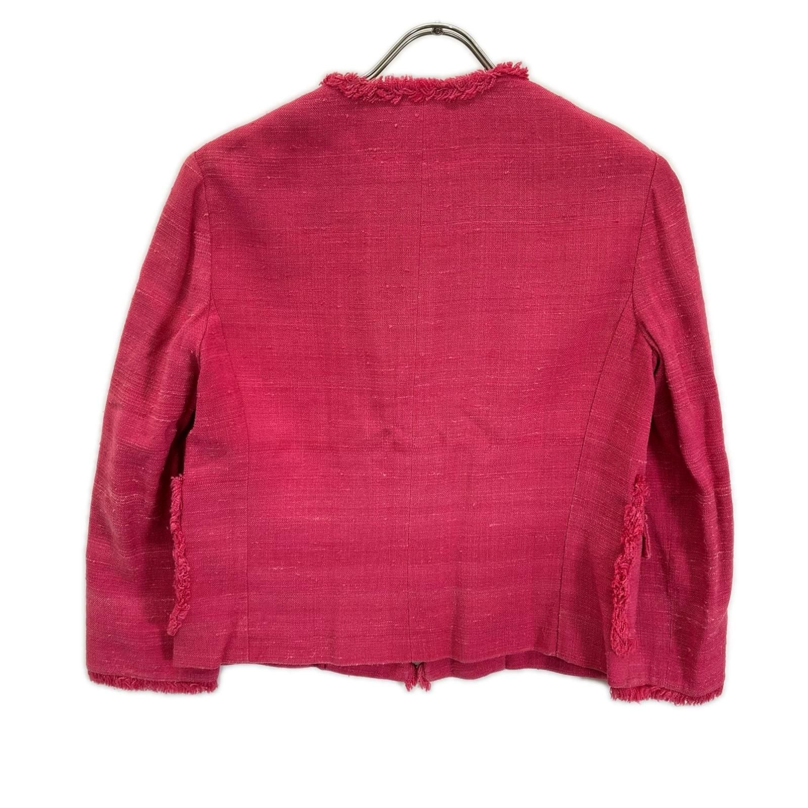 Dior Paris Galliano Era Linen Zip Up Jacket 38 — view 2